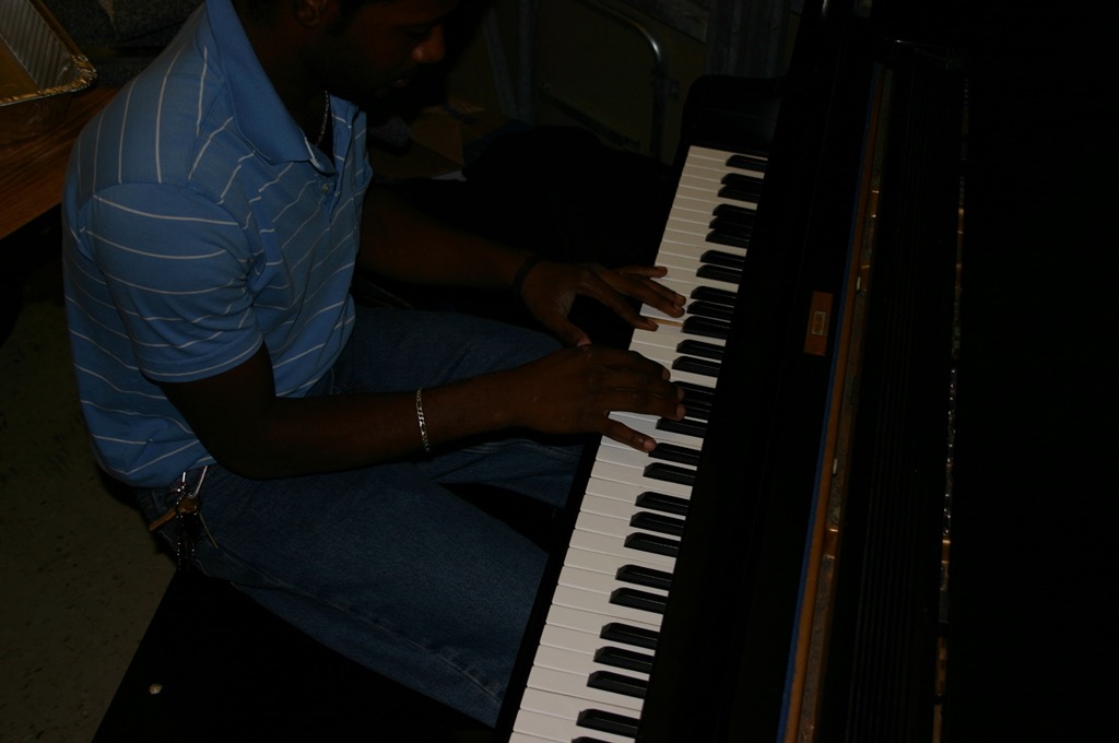 Jean on piano